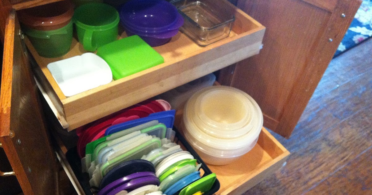 The Prudent Life A Solution for Storing Food Containers